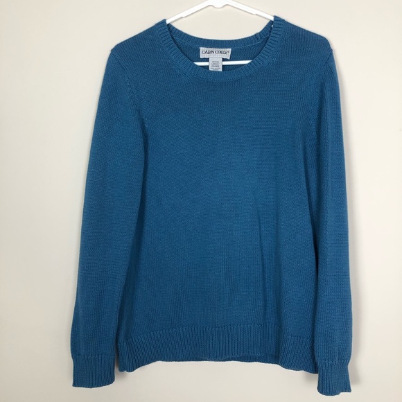 Cabin Creek Sweaters - Cabin Creek Comfy Blue Sweater